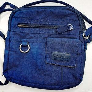 MultiSac Blue Crossbody Bag